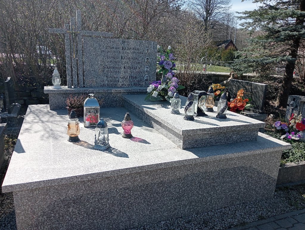 Grób Czesław Klimala