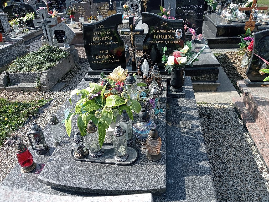 Grób Filip Drobny