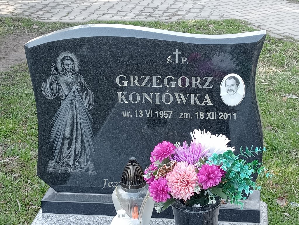 Grzegorz Koniówka 1957 Osielec - Grobonet - Wyszukiwarka osób pochowanych